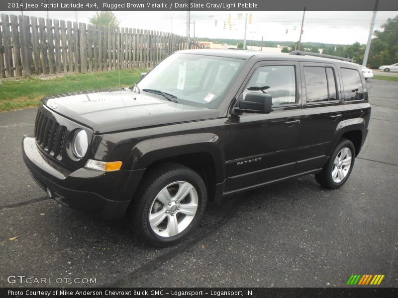 Rugged Brown Metallic / Dark Slate Gray/Light Pebble 2014 Jeep Patriot Latitude 4x4
