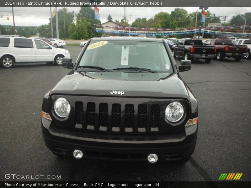 Rugged Brown Metallic / Dark Slate Gray/Light Pebble 2014 Jeep Patriot Latitude 4x4