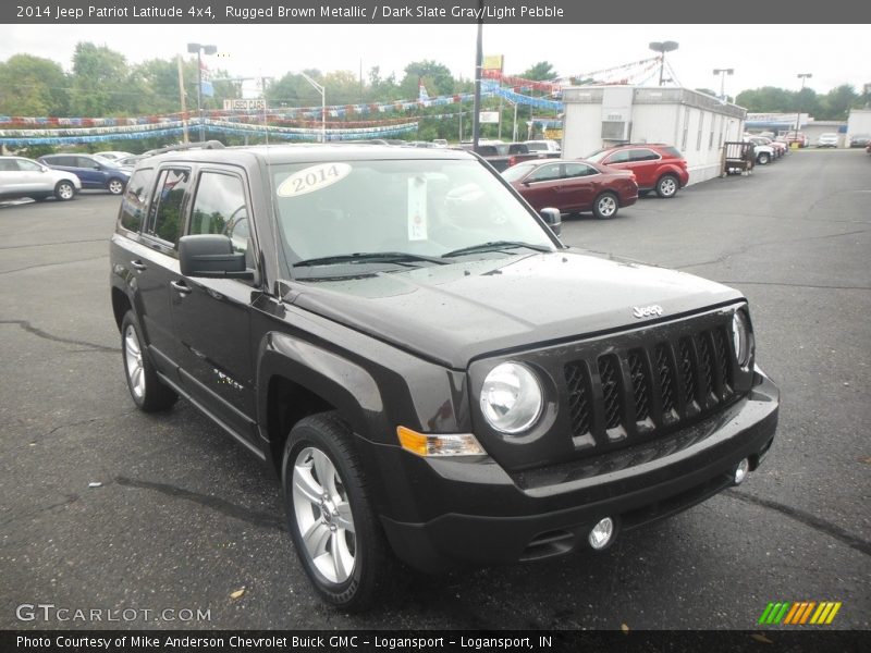 Rugged Brown Metallic / Dark Slate Gray/Light Pebble 2014 Jeep Patriot Latitude 4x4