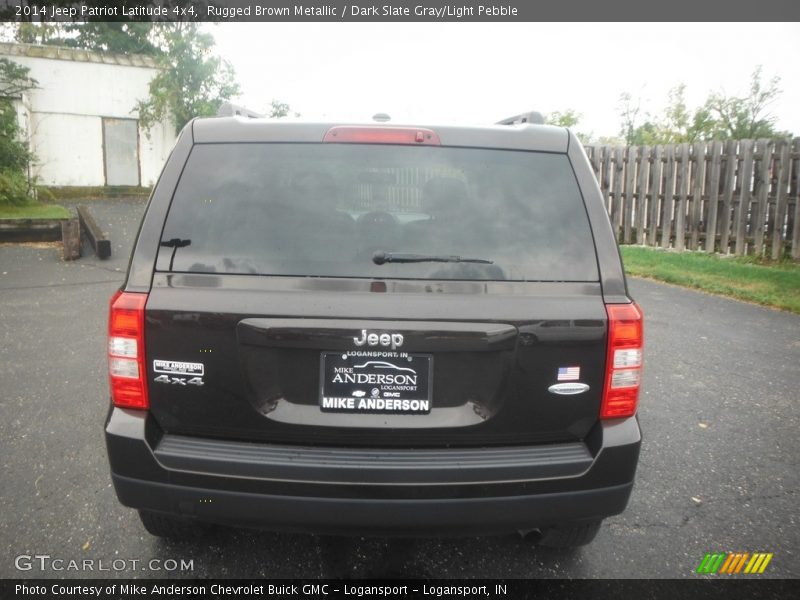 Rugged Brown Metallic / Dark Slate Gray/Light Pebble 2014 Jeep Patriot Latitude 4x4