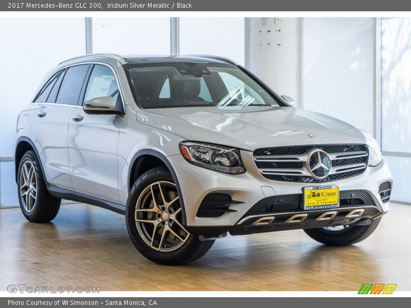 Iridium Silver Metallic / Black 2017 Mercedes-Benz GLC 300