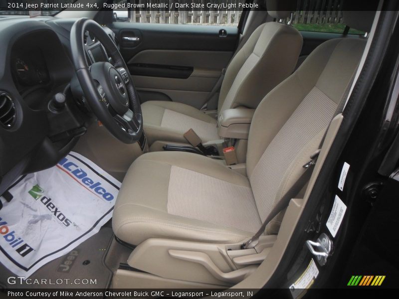 Rugged Brown Metallic / Dark Slate Gray/Light Pebble 2014 Jeep Patriot Latitude 4x4