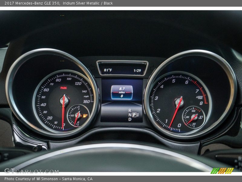  2017 GLE 350 350 Gauges
