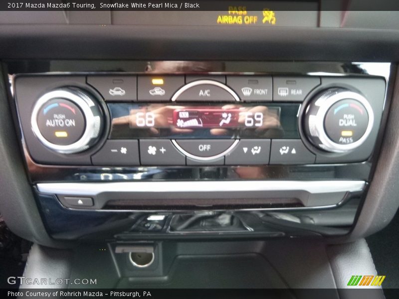 Controls of 2017 Mazda6 Touring