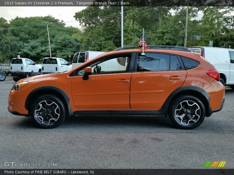 Tangerine Orange Pearl / Black 2013 Subaru XV Crosstrek 2.0 Premium