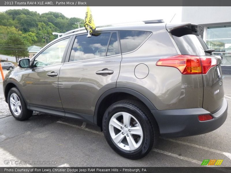 Pyrite Mica / Black 2013 Toyota RAV4 XLE AWD