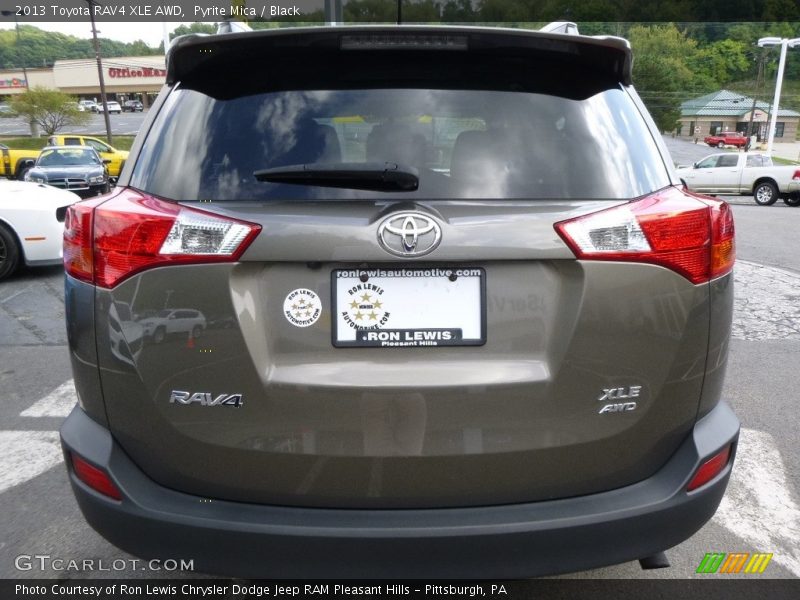 Pyrite Mica / Black 2013 Toyota RAV4 XLE AWD