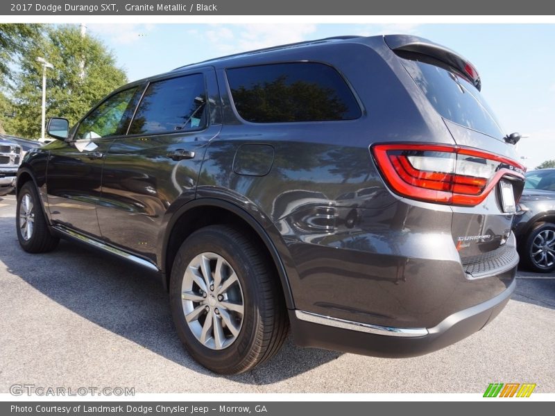 Granite Metallic / Black 2017 Dodge Durango SXT