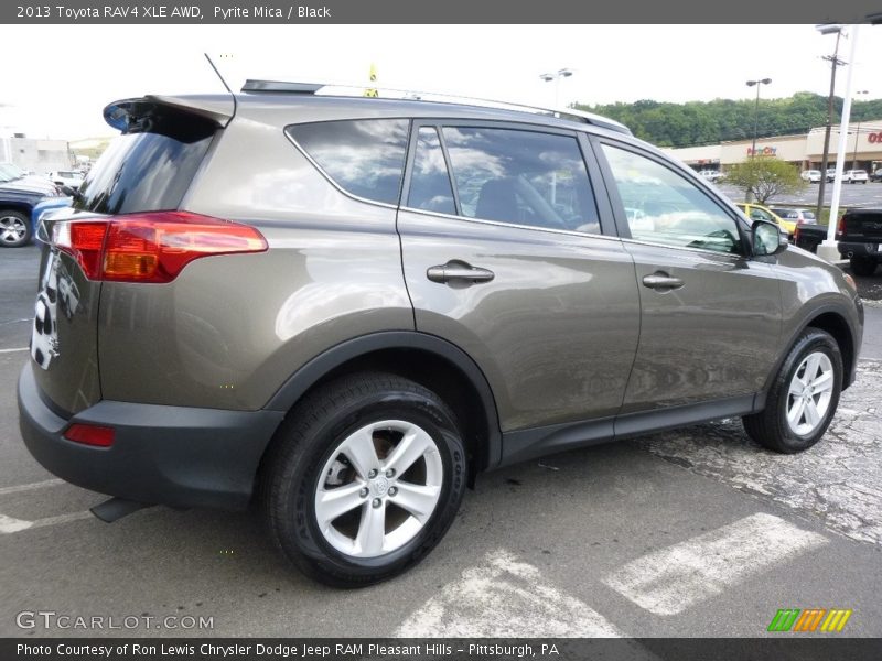 Pyrite Mica / Black 2013 Toyota RAV4 XLE AWD