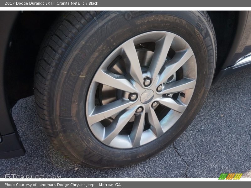 Granite Metallic / Black 2017 Dodge Durango SXT