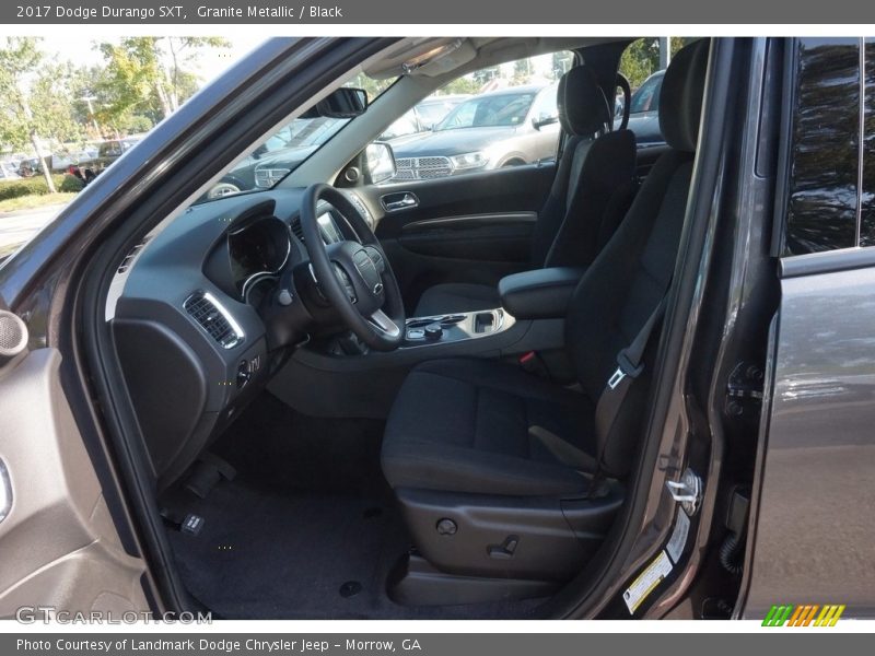 Granite Metallic / Black 2017 Dodge Durango SXT