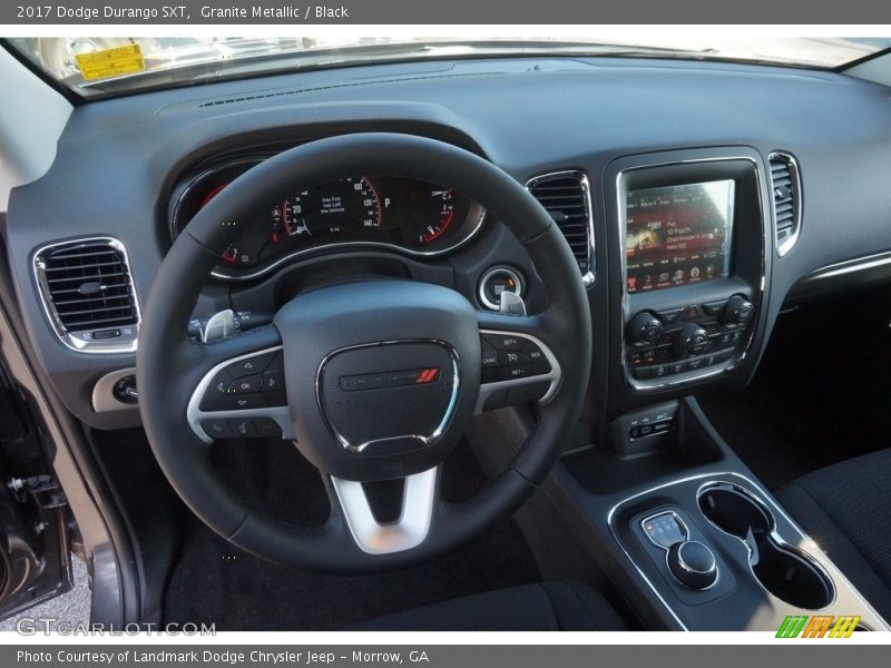 Granite Metallic / Black 2017 Dodge Durango SXT