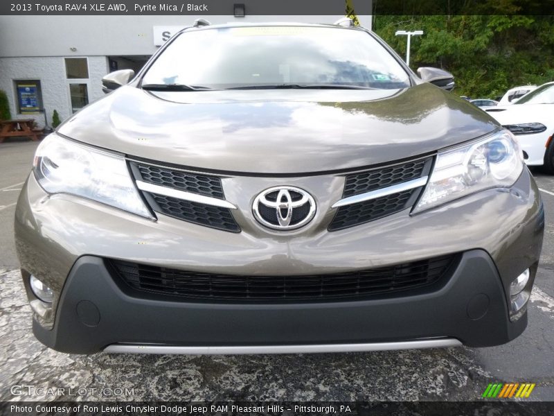 Pyrite Mica / Black 2013 Toyota RAV4 XLE AWD