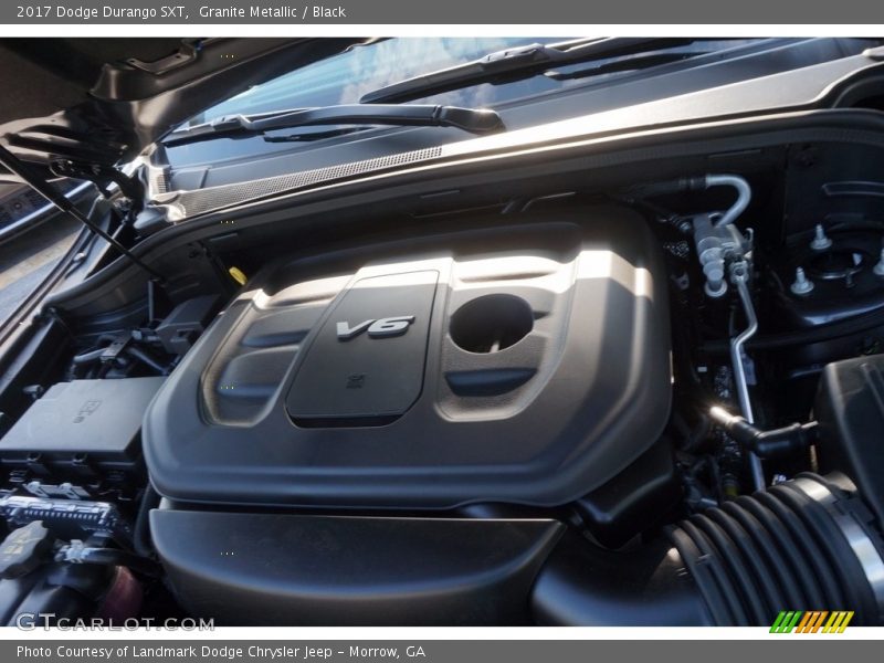 Granite Metallic / Black 2017 Dodge Durango SXT