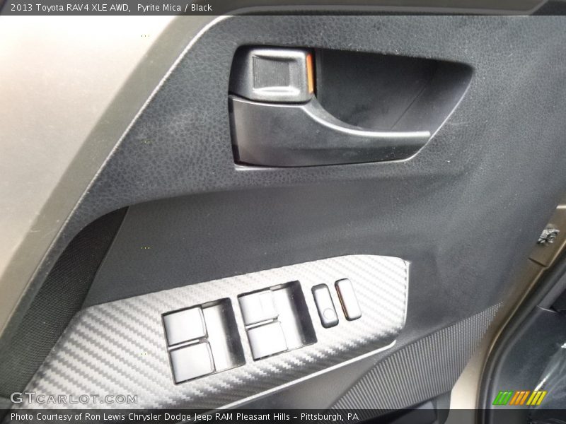 Pyrite Mica / Black 2013 Toyota RAV4 XLE AWD