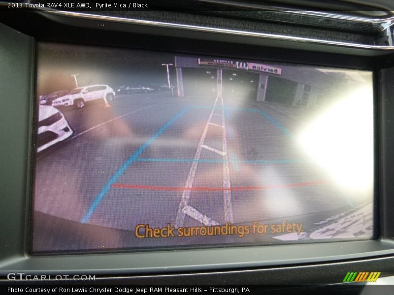 Pyrite Mica / Black 2013 Toyota RAV4 XLE AWD