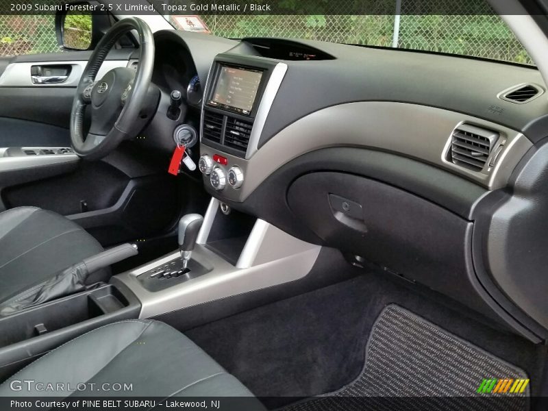 Topaz Gold Metallic / Black 2009 Subaru Forester 2.5 X Limited