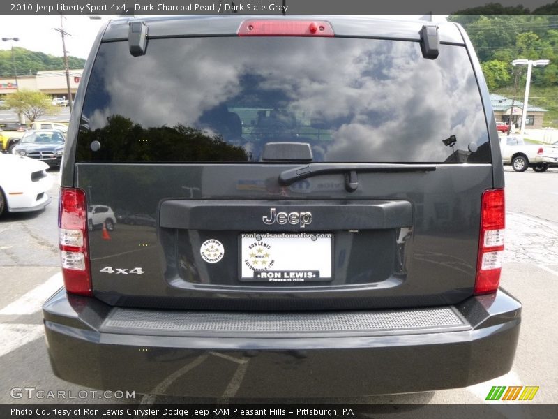 Dark Charcoal Pearl / Dark Slate Gray 2010 Jeep Liberty Sport 4x4