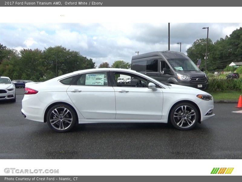 2017 Fusion Titanium AWD Oxford White