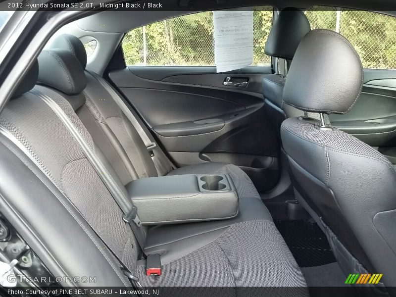 Midnight Black / Black 2012 Hyundai Sonata SE 2.0T