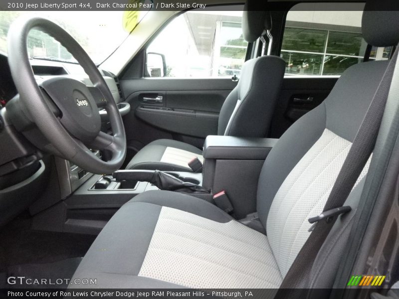 Dark Charcoal Pearl / Dark Slate Gray 2010 Jeep Liberty Sport 4x4