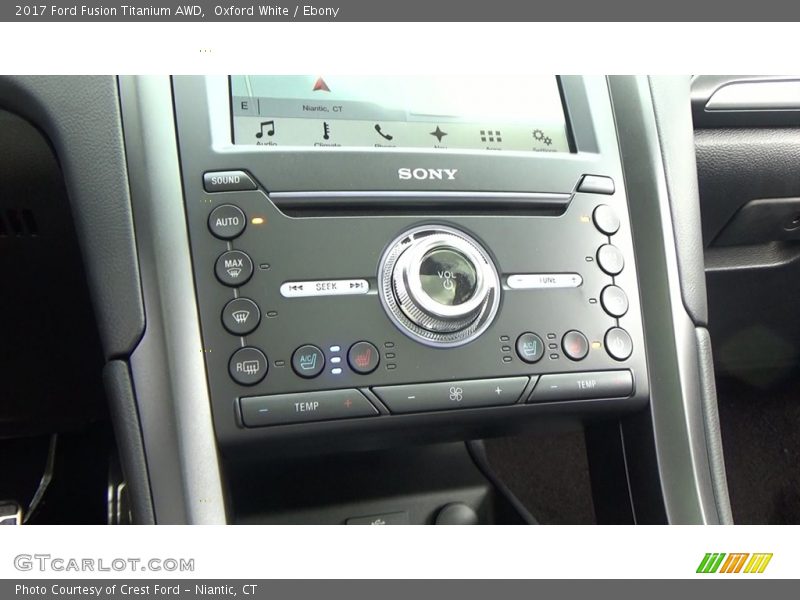 Controls of 2017 Fusion Titanium AWD