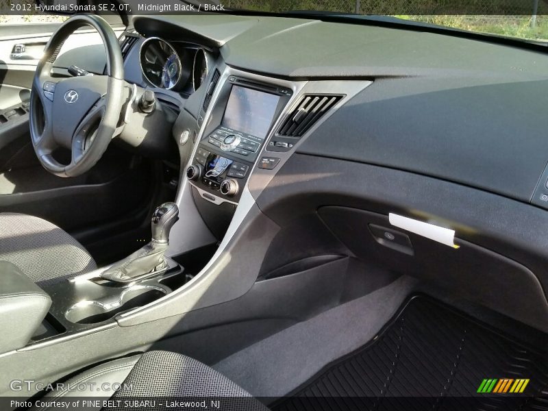 Midnight Black / Black 2012 Hyundai Sonata SE 2.0T