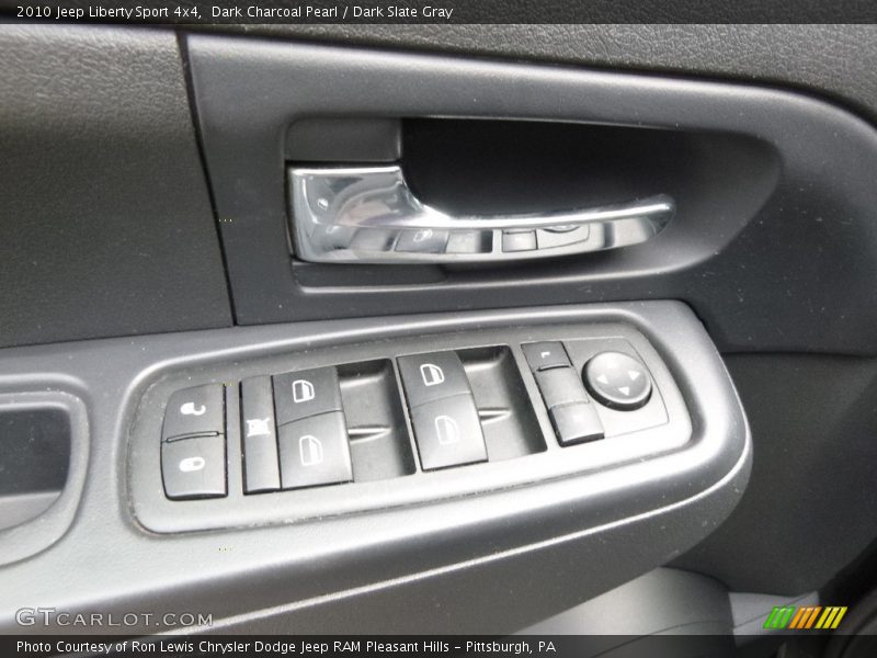 Dark Charcoal Pearl / Dark Slate Gray 2010 Jeep Liberty Sport 4x4