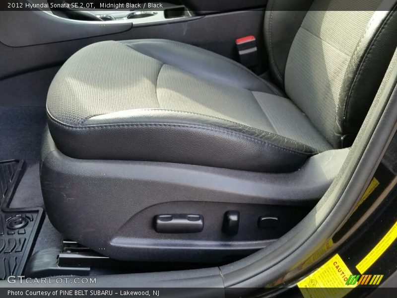 Midnight Black / Black 2012 Hyundai Sonata SE 2.0T