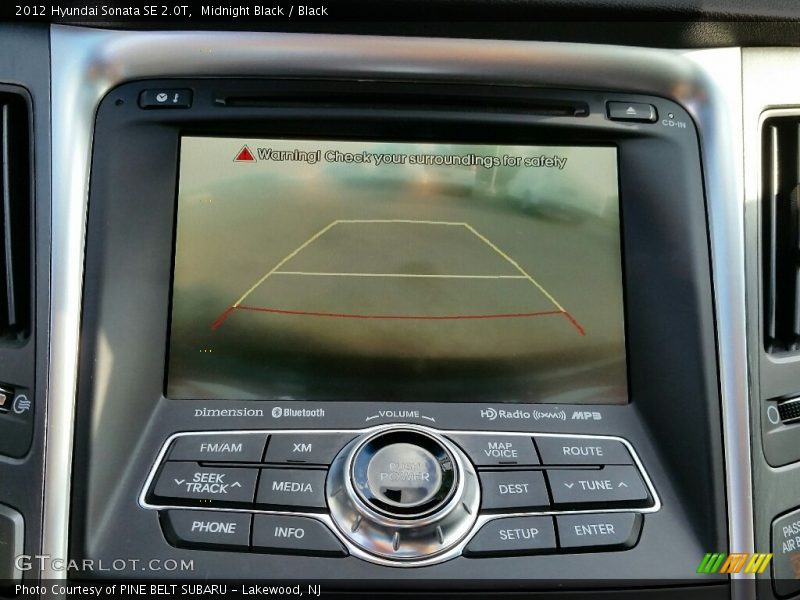 Midnight Black / Black 2012 Hyundai Sonata SE 2.0T