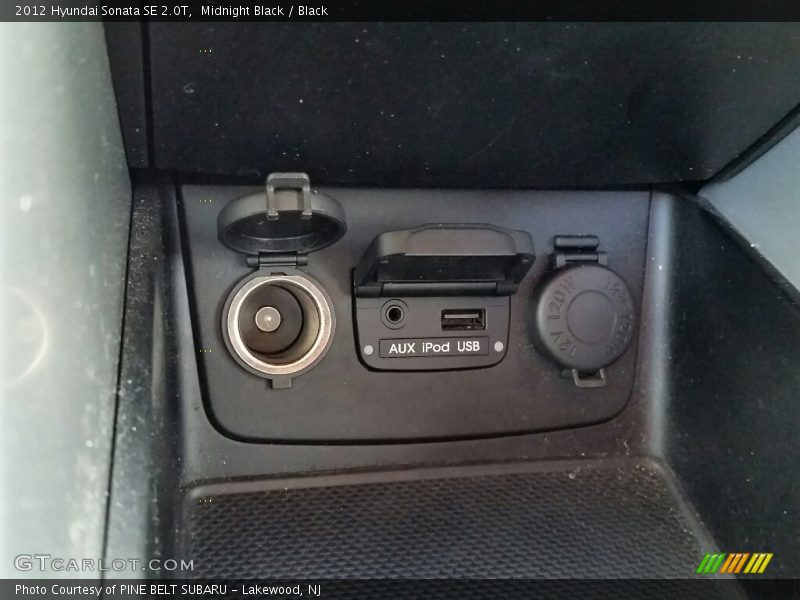Midnight Black / Black 2012 Hyundai Sonata SE 2.0T