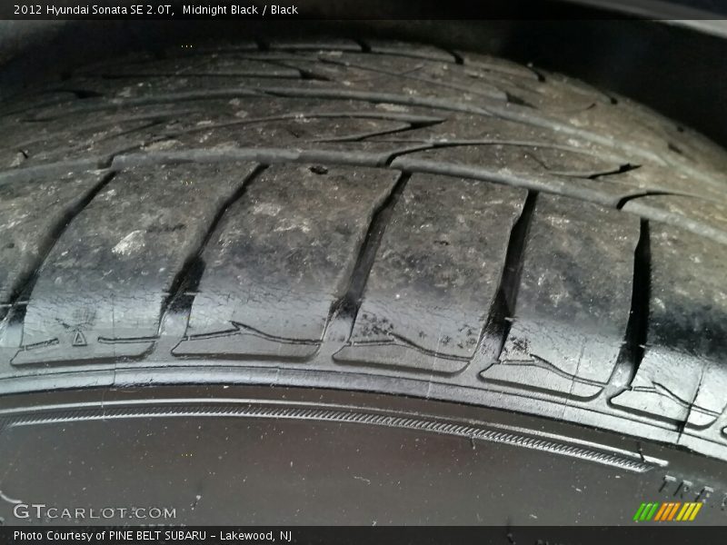 Midnight Black / Black 2012 Hyundai Sonata SE 2.0T