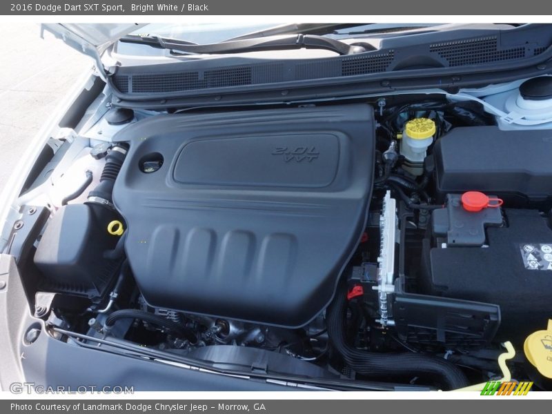 Bright White / Black 2016 Dodge Dart SXT Sport