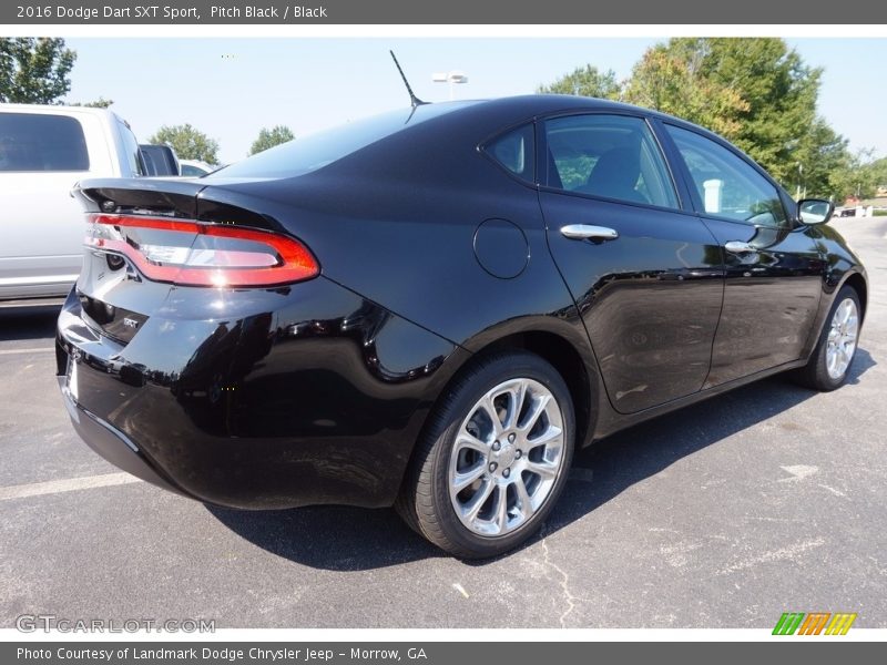 Pitch Black / Black 2016 Dodge Dart SXT Sport