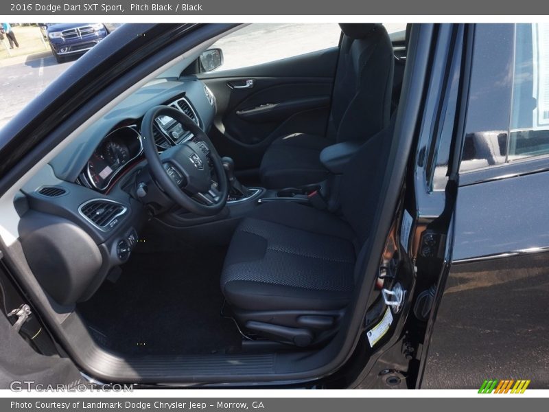 Pitch Black / Black 2016 Dodge Dart SXT Sport