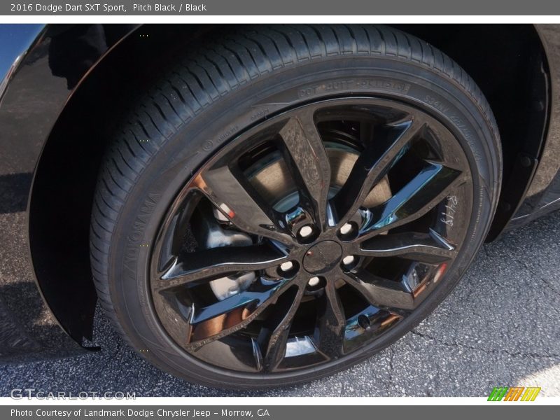 Pitch Black / Black 2016 Dodge Dart SXT Sport