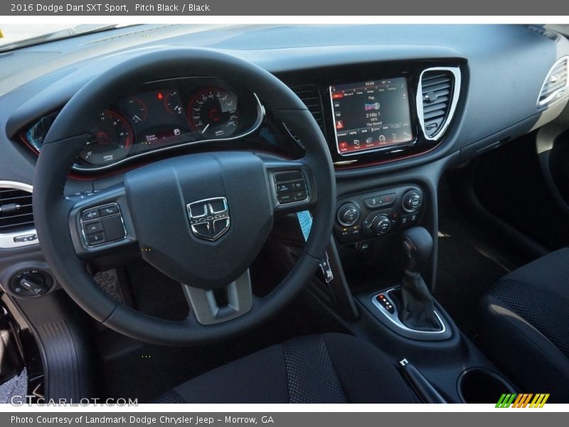 Pitch Black / Black 2016 Dodge Dart SXT Sport