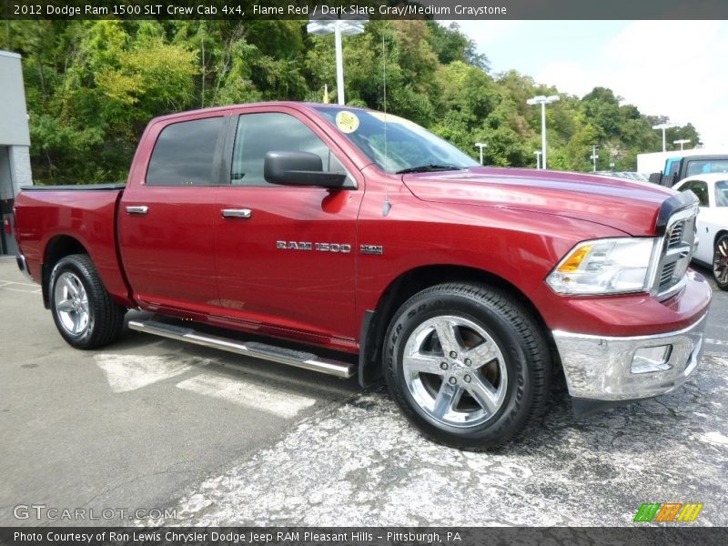 Front 3/4 View of 2012 Ram 1500 SLT Crew Cab 4x4