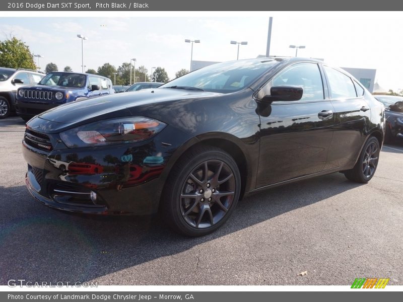 Pitch Black / Black 2016 Dodge Dart SXT Sport