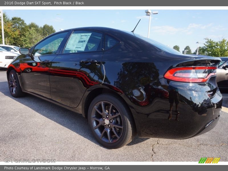 Pitch Black / Black 2016 Dodge Dart SXT Sport
