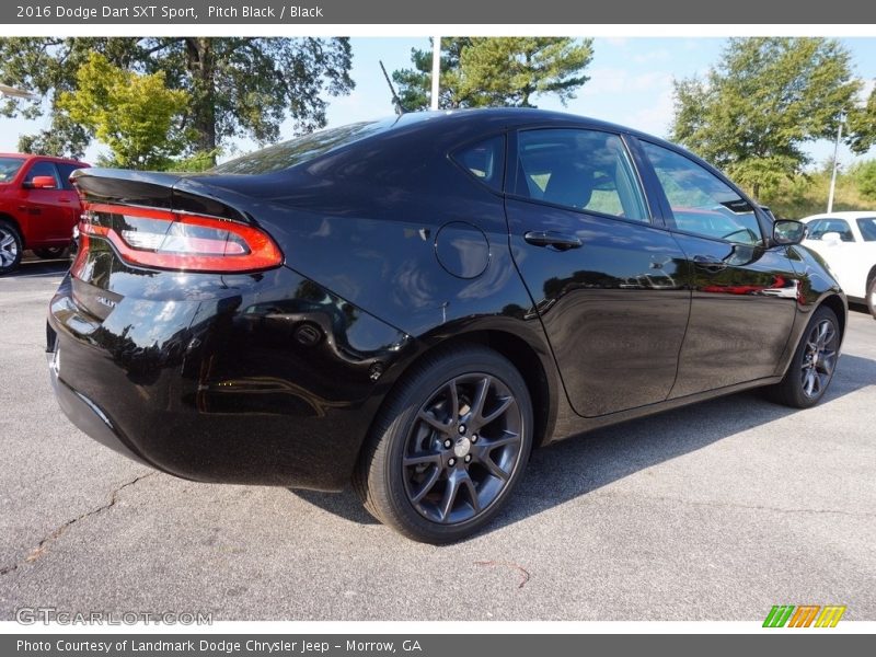 Pitch Black / Black 2016 Dodge Dart SXT Sport