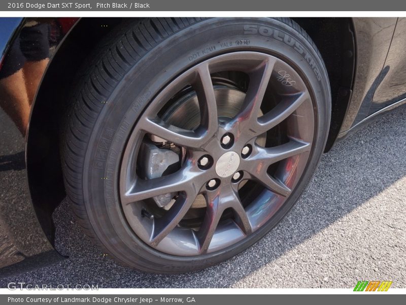 Pitch Black / Black 2016 Dodge Dart SXT Sport