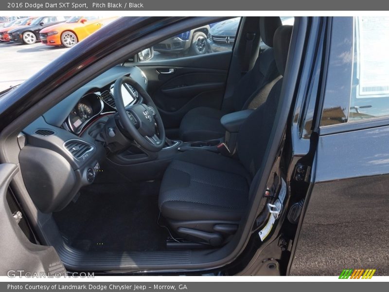 Pitch Black / Black 2016 Dodge Dart SXT Sport