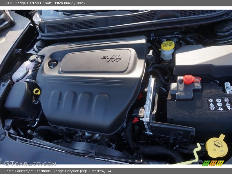 Pitch Black / Black 2016 Dodge Dart SXT Sport