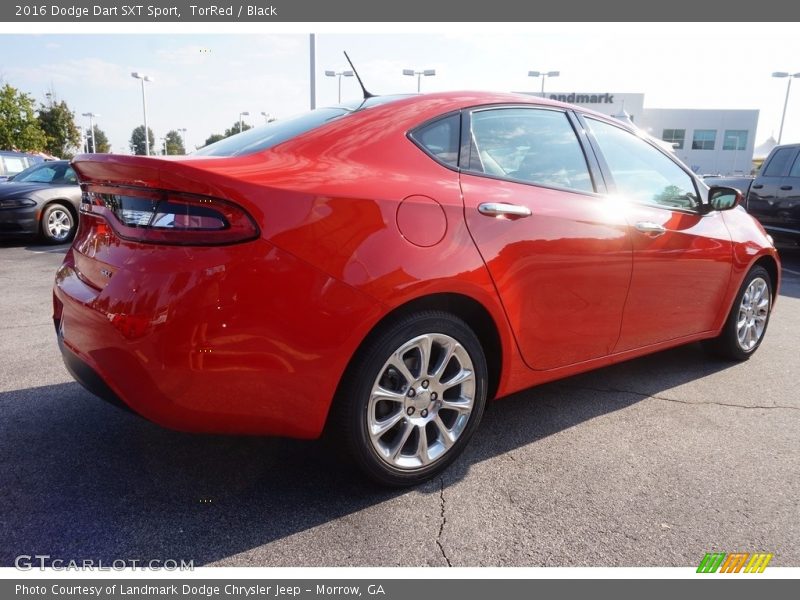 TorRed / Black 2016 Dodge Dart SXT Sport