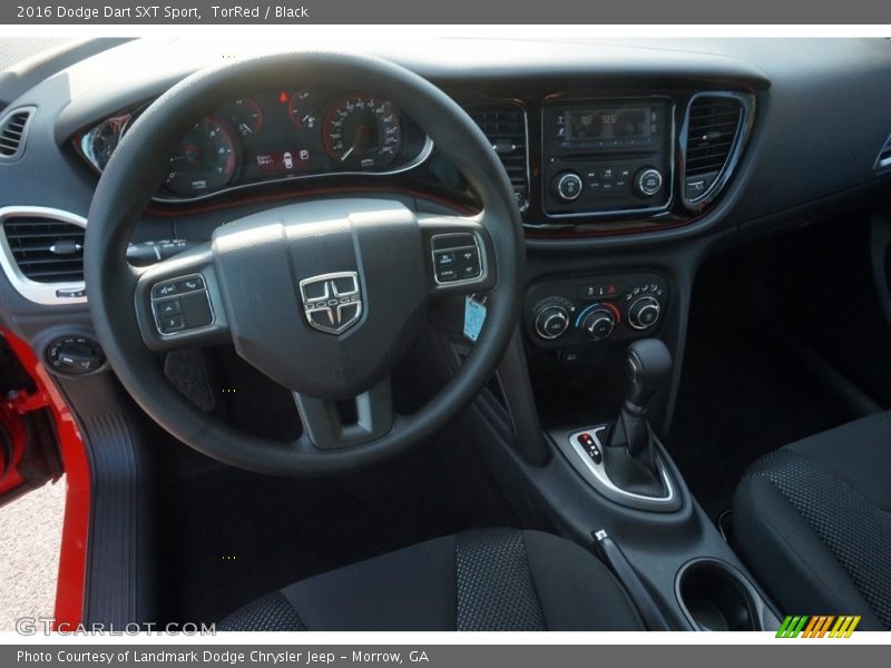 TorRed / Black 2016 Dodge Dart SXT Sport