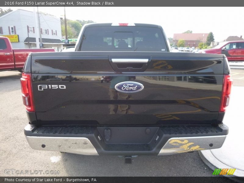 Shadow Black / Black 2016 Ford F150 Lariat SuperCrew 4x4
