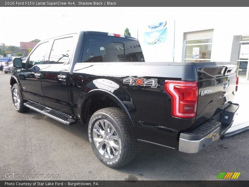 Shadow Black / Black 2016 Ford F150 Lariat SuperCrew 4x4
