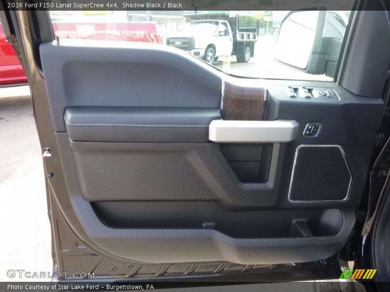 Shadow Black / Black 2016 Ford F150 Lariat SuperCrew 4x4