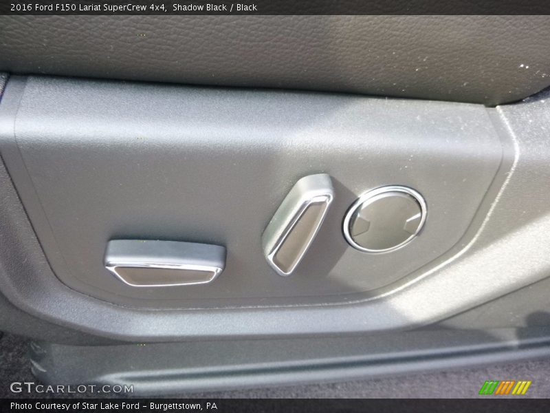 Shadow Black / Black 2016 Ford F150 Lariat SuperCrew 4x4